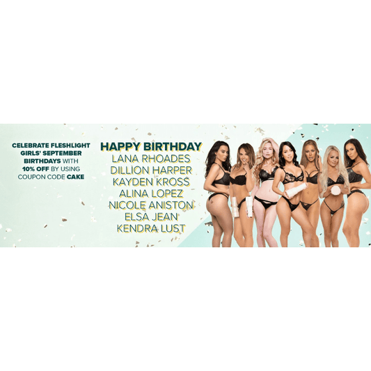 Descuentos de septiembre Fleshlight Chica Cumpleaños (Vol. 1) - Fleshlight