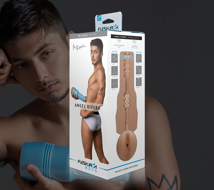 Angel Rivera Wicked y Dildo Pack - Fleshlight