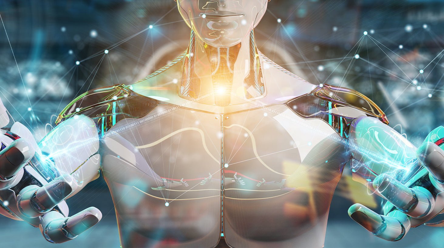 Consolador Cyborg (Plata) - Fleshlight