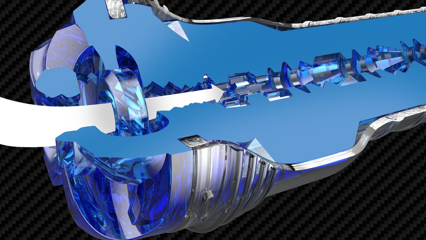 Turbo Throttle (Hielo Azul) - Fleshlight