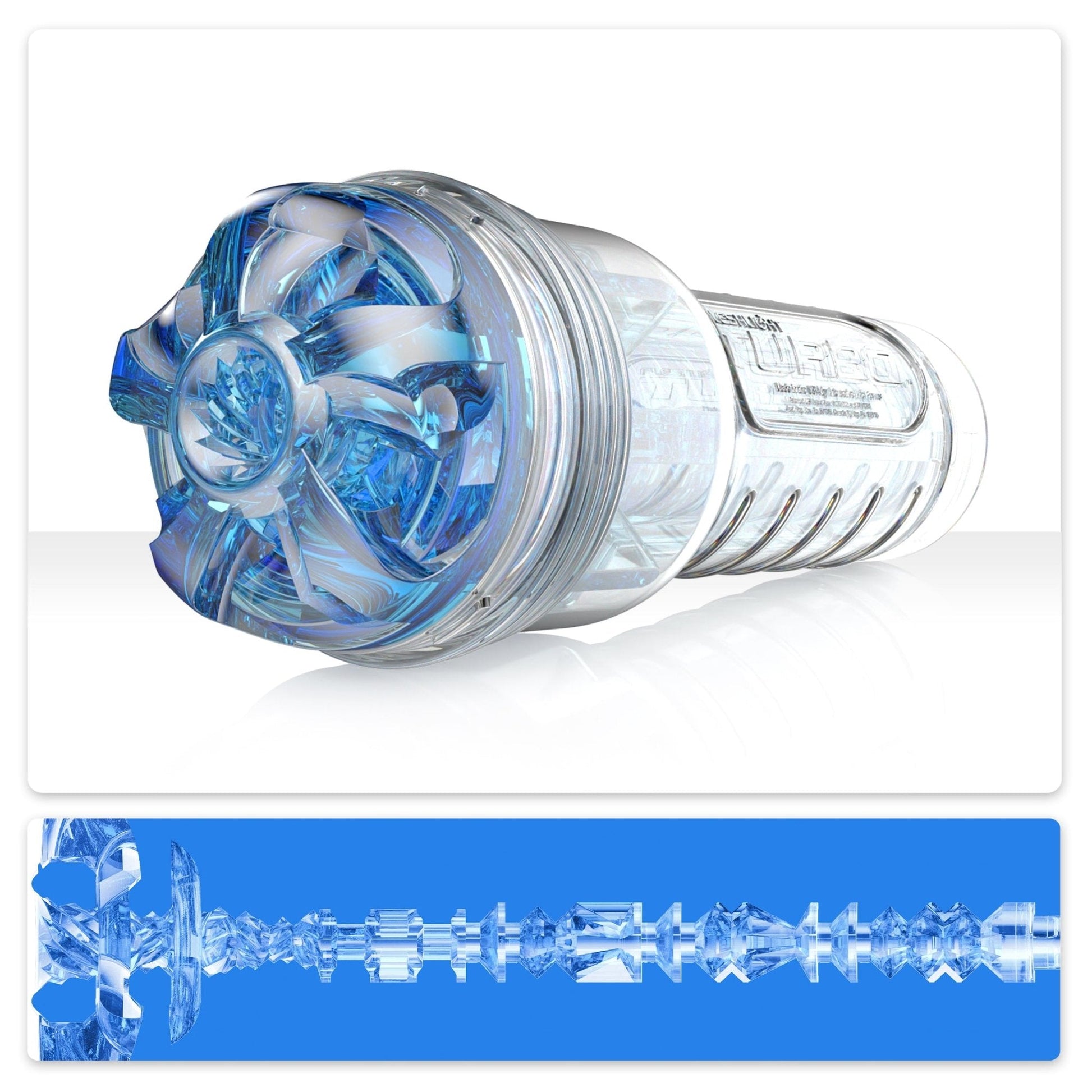 Turbo Throttle (Hielo Azul) - Fleshlight
