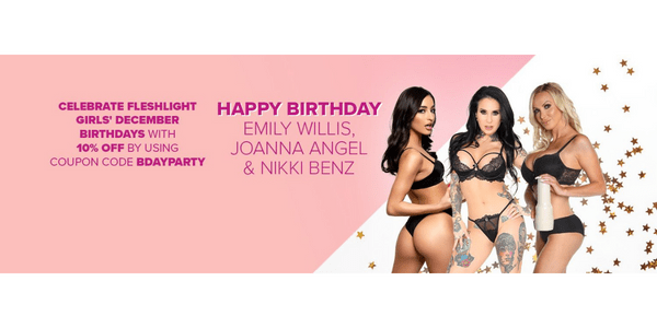 Fleshlight Chica Cumpleaños - Diciembre 2022 - Fleshlight