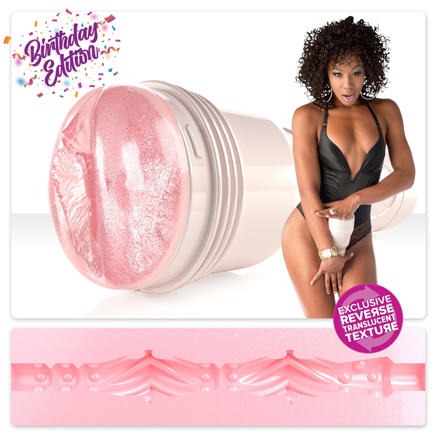 Edición tarta de cumpleaños de Misty Stone