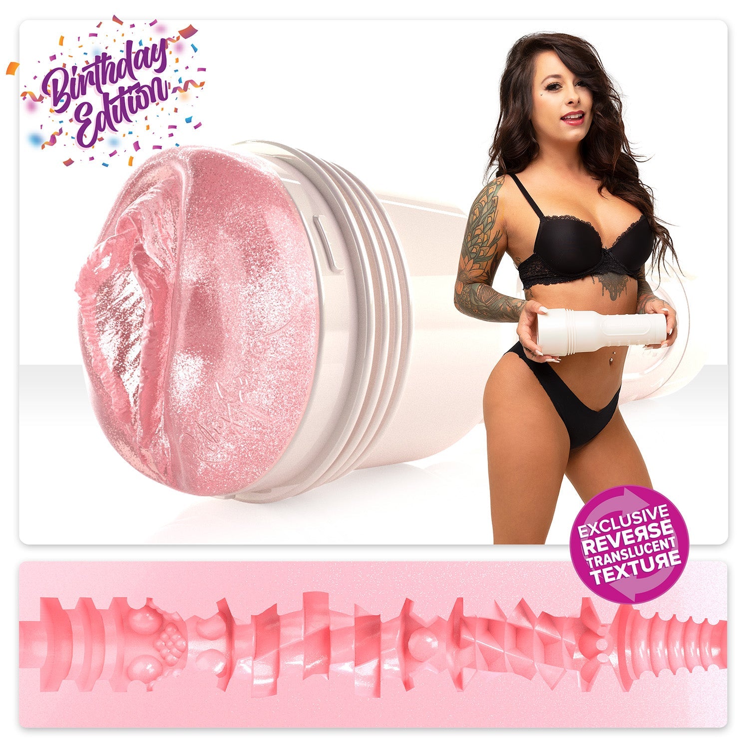 Riley Jensen Birthday Edition with reversed texture.