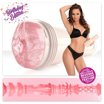Tori Black pussy fleshlight with Birthday Blaze texture