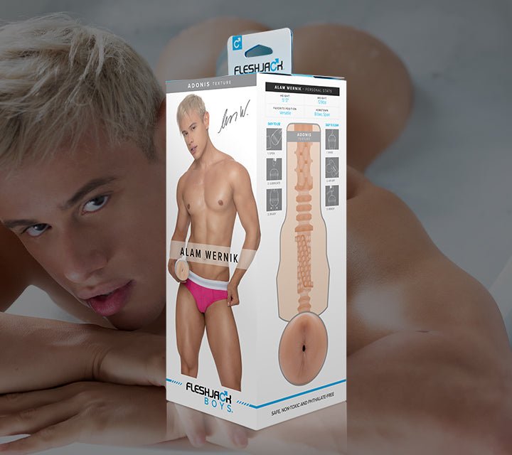 Alam Wernik: Adonis y Dildo pack - Fleshlight