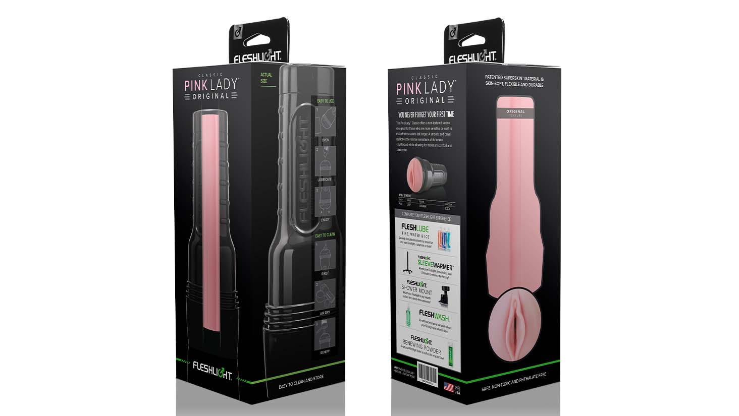 Pack Essential Classic Pink Lady - Fleshlight