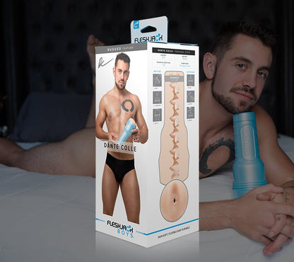 Dante Colle Rugged y Dildo Pack - Fleshlight