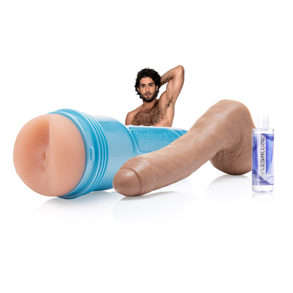Pack de máquina sexual y consolador Diego Sans - Fleshlight