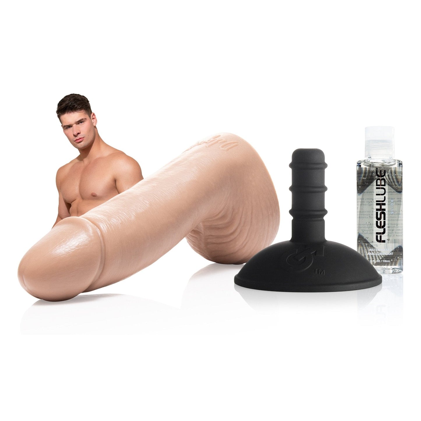 Malik Delgaty Dildo Pack Con Fleshlube Slide - Fleshlight