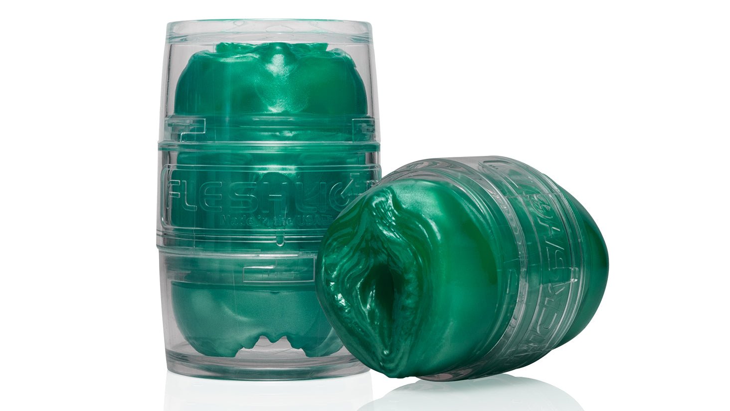 Quickshot Alien Lady/Butt - Verde metalizado - Fleshlight