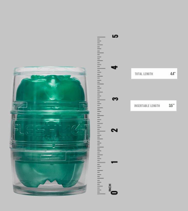 Quickshot Alien Lady/Butt - Verde metalizado - Fleshlight