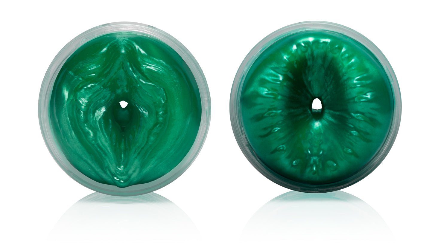 Quickshot Alien Lady/Butt - Verde metalizado - Fleshlight