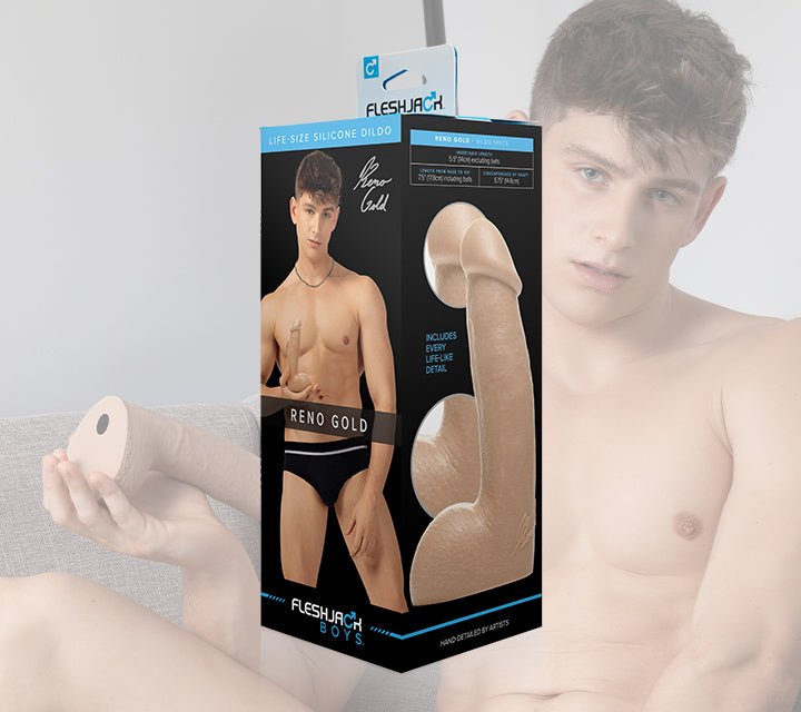 Pack consolador Reno Gold - Fleshlight